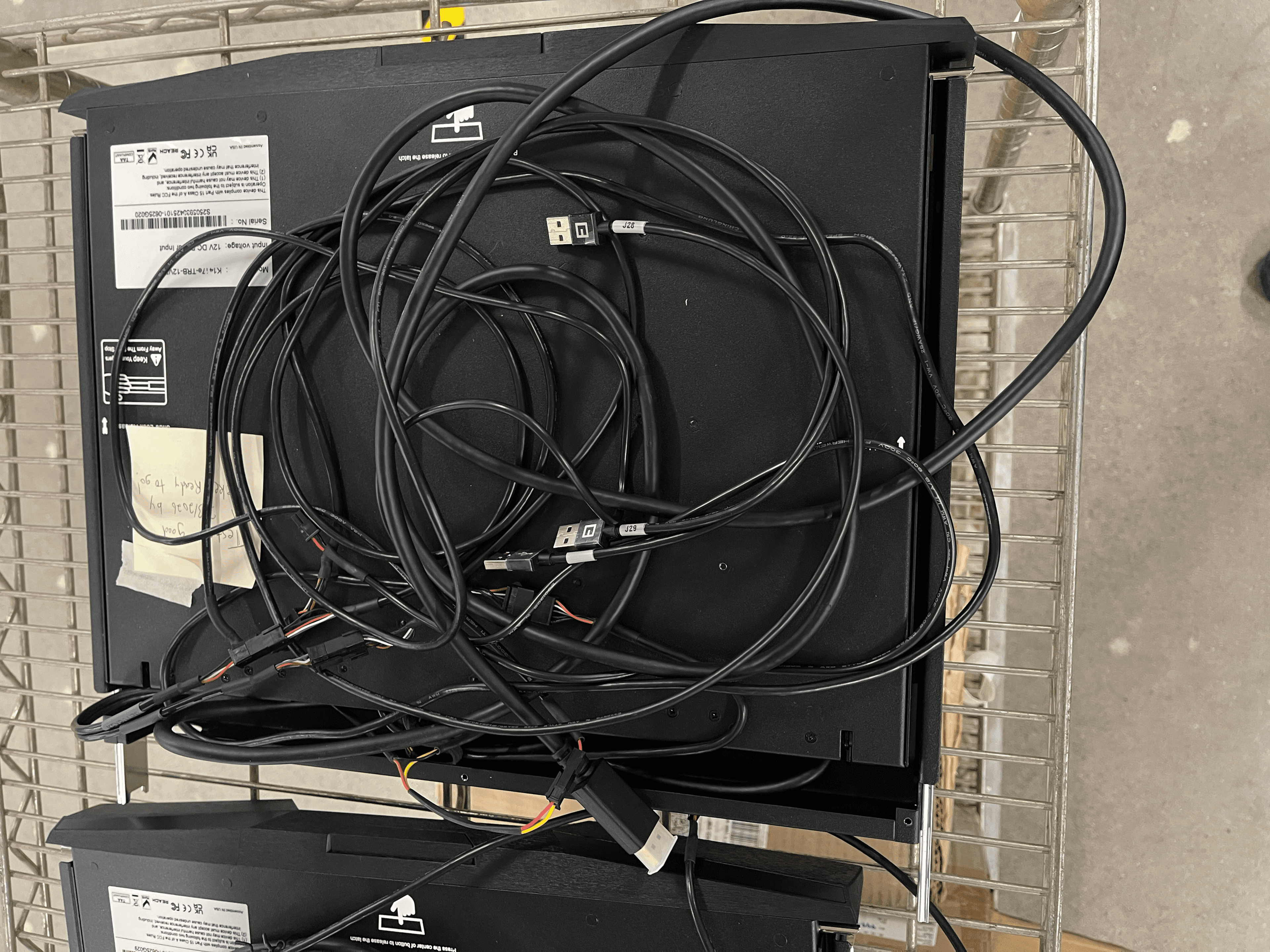 Rackmount Electronics Enclosure Routing