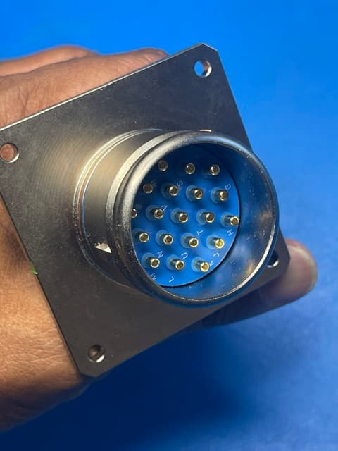 MIL-SPEC Flange Receptacle Face