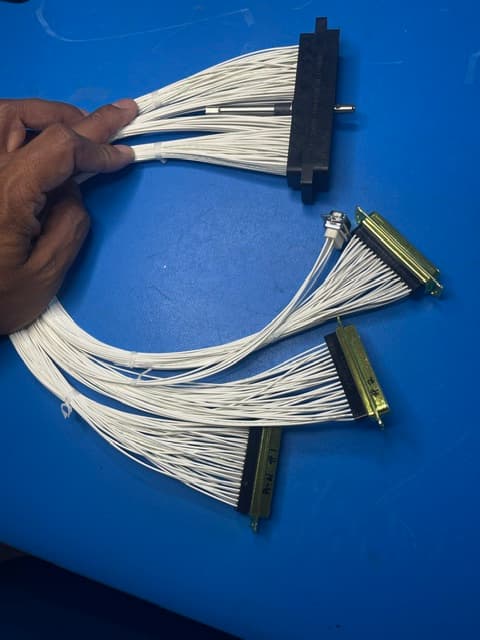 Multi-Branch ZIF-to-D-Sub Breakout Harness
